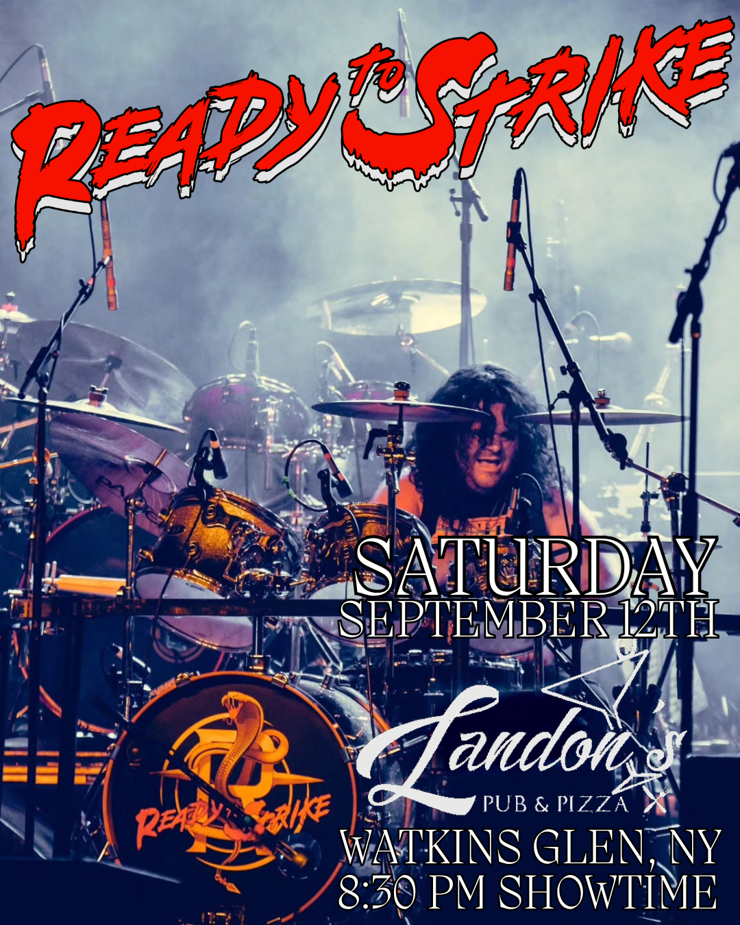 READY TO STRIKE LIVE! @ LANDON'S PUB!