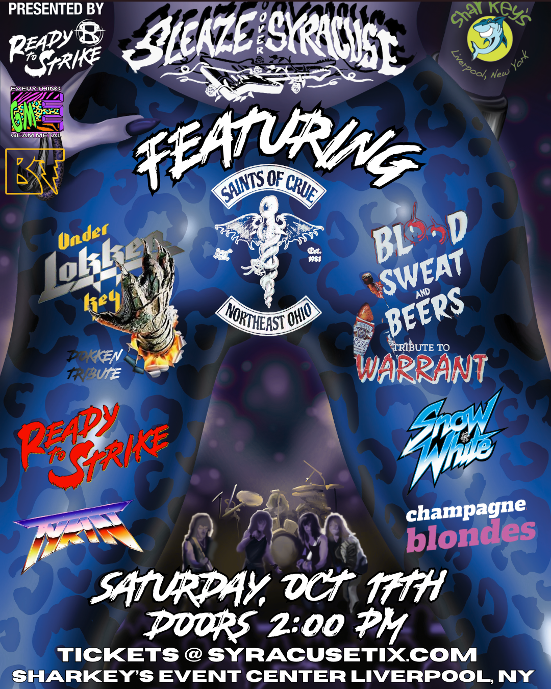 READY TO STRIKE PRESENTS: SLEAZE OVER SYRACUSE!