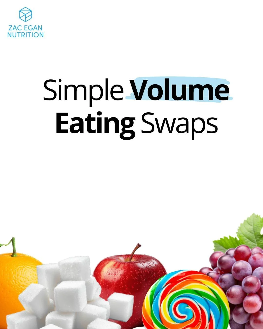 Volume eating is a concept where you eat foods that are larger in volume, but lower in calories, allowing you to feel full but eat in a way that better supports weight loss. 

Whilst it's important to point out that calories aren't all that matters, 