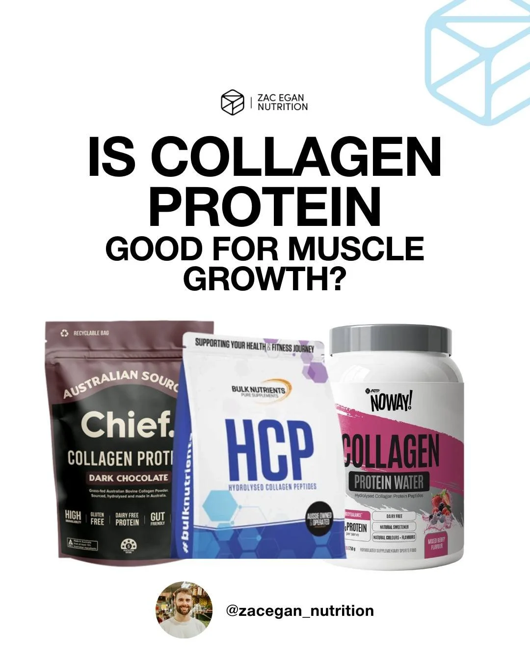 Collagen protein powders have exploded in popularity over the last few years, often marketed as a dairy-free alternative to whey.

But when it comes to building muscle, are they actually equivalent?

Short answer: no &mdash; not really.
Whey protein 