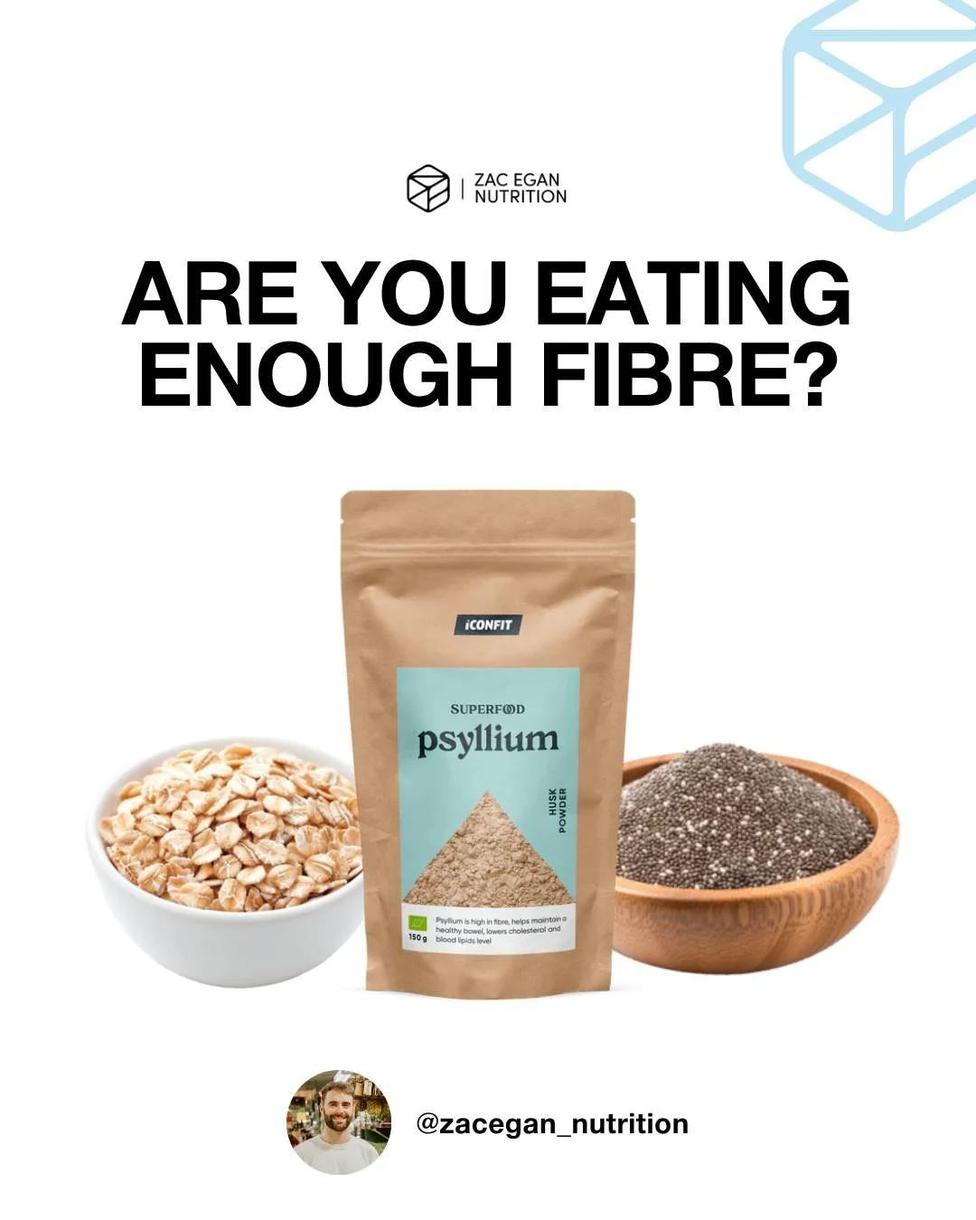 Fibre is one of the most well-researched nutrients when it comes to long-term health.

Higher fibre intakes are consistently linked to a lower risk of cardiovascular disease, coronary heart disease (1), certain cancers (2), and even all-cause mortali
