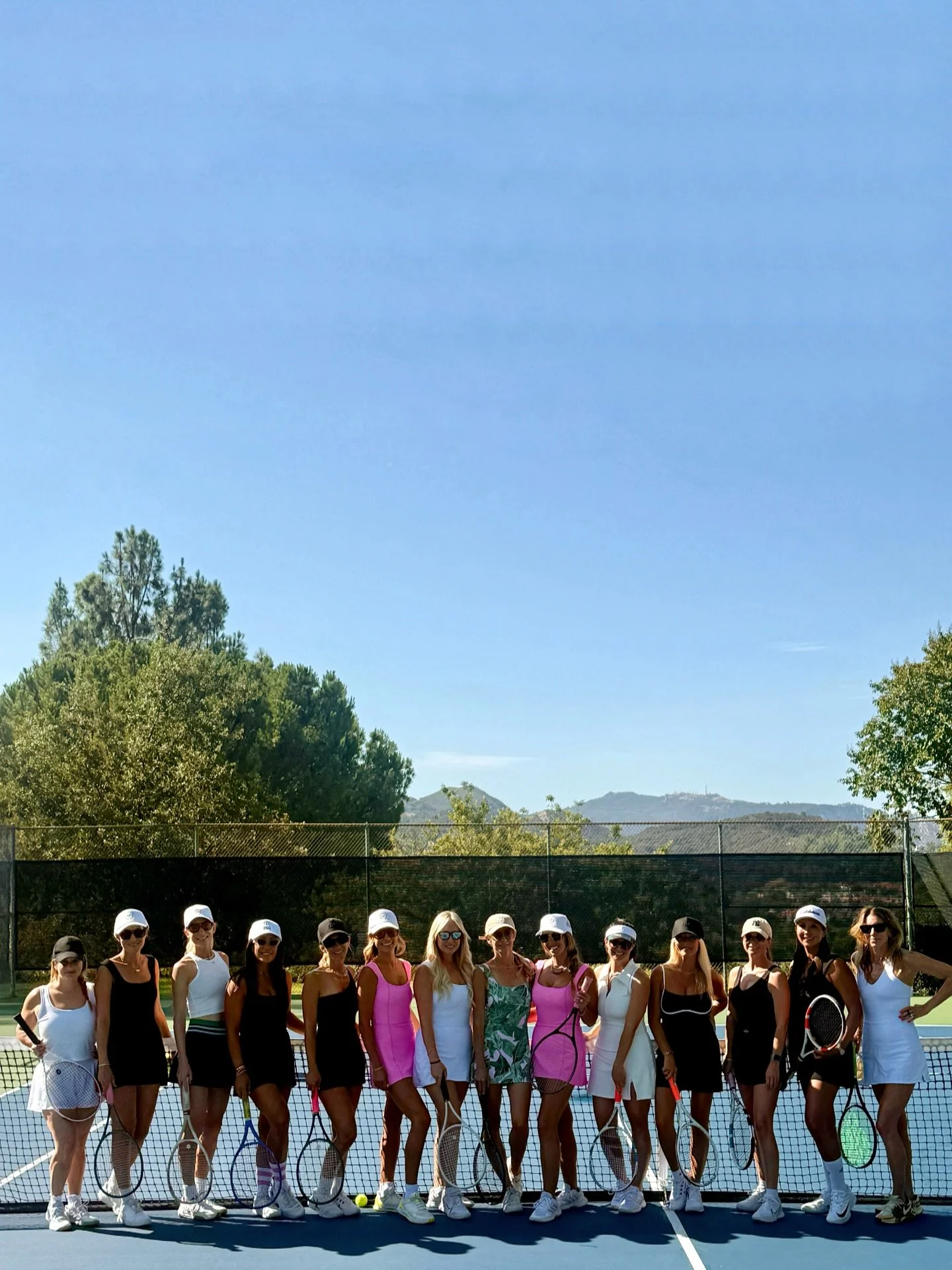 School drop-off ➝ Tennis + Lunch. Priorities. 😉