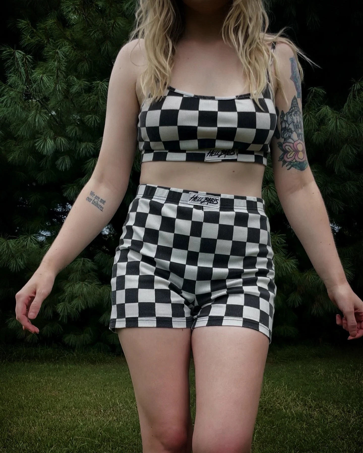 Serving up a little ✨hell yeah energy✨ in my best summertime outfit from one of my favorite brands&mdash; @hellbabes ❤️&zwj;🔥 

🤘🏻🏁🛞💨

Huge thanks to @hummingbirdshq + @louisvillehummingbirds for giving us space to shout out the brands we love.