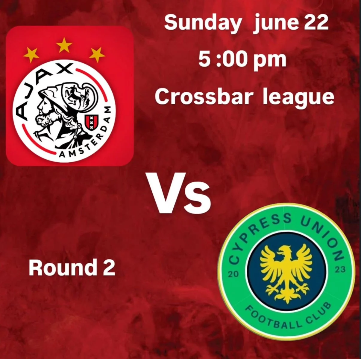 Sunday Showdown: Ajax vs Cypress Union