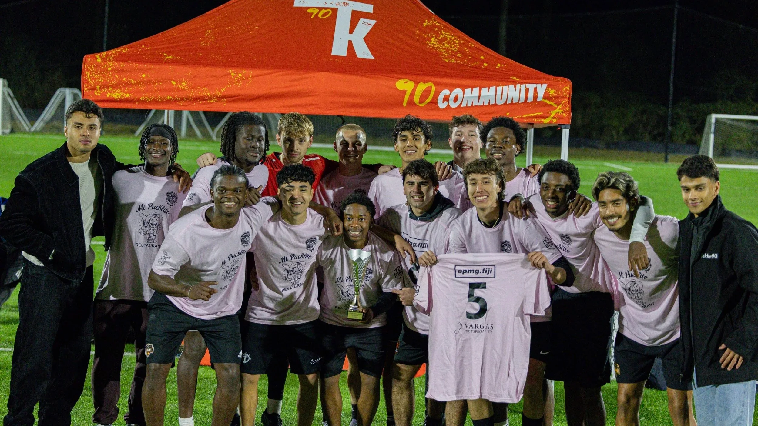 Salsa Rosada FC Crowned Champions of the Tekker90 Winter Tournament