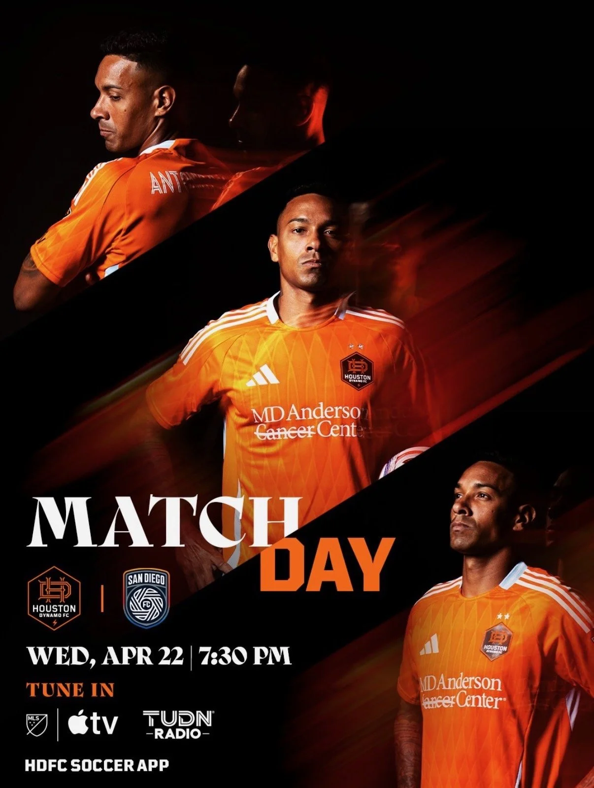 Dynamo Set for Midweek Clash Against San Diego FC
