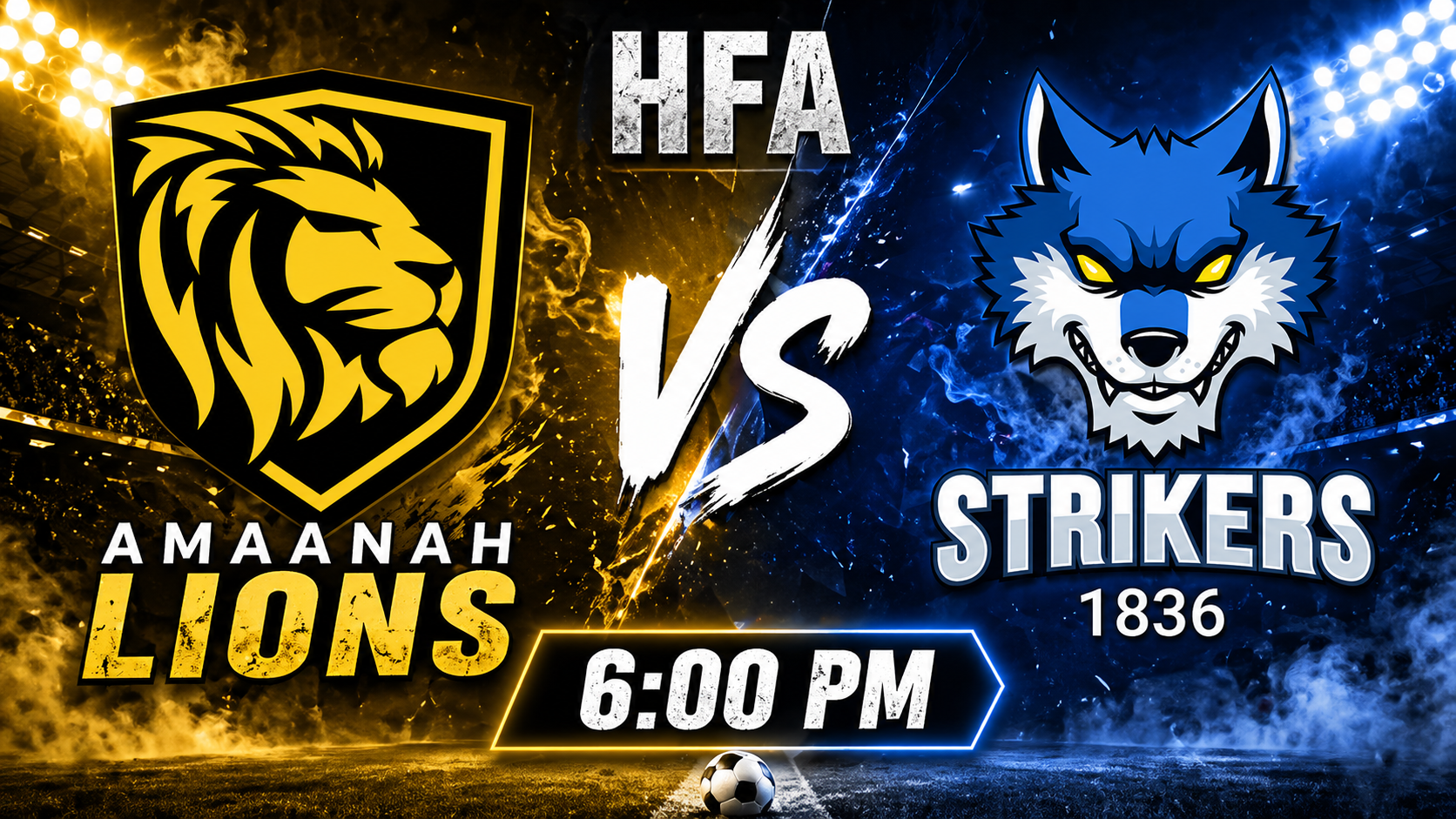 Match Preview: Amaanah Lions A vs. Strikers 1836 FC