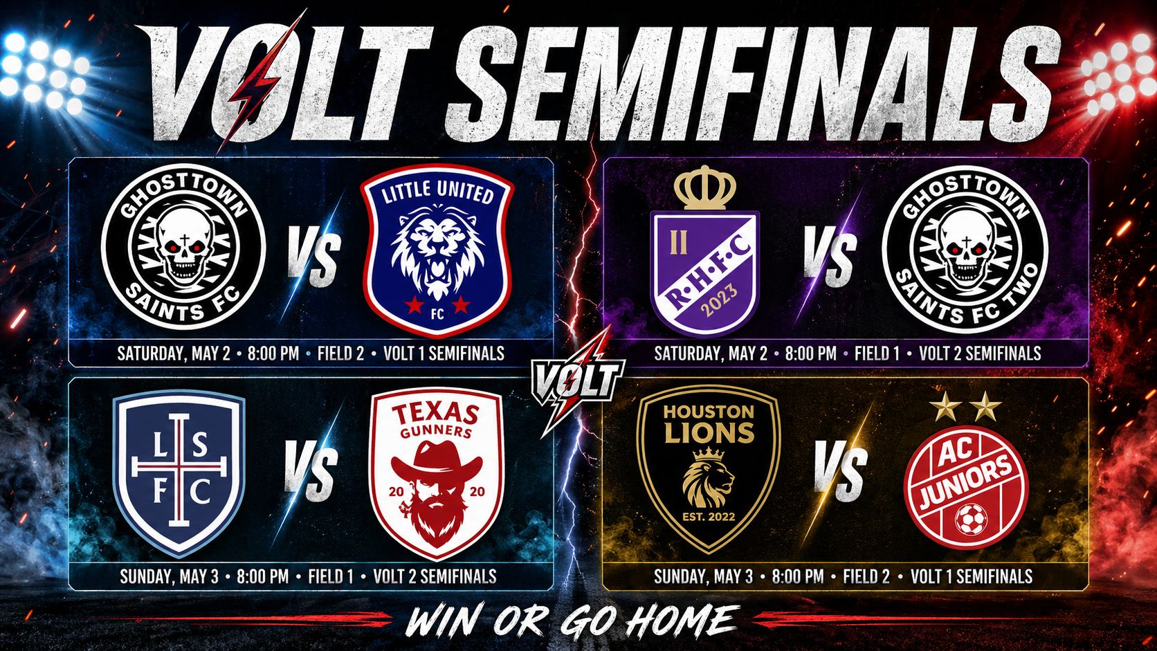 VOLT SEMIFINALS — THE STAGE IS SET