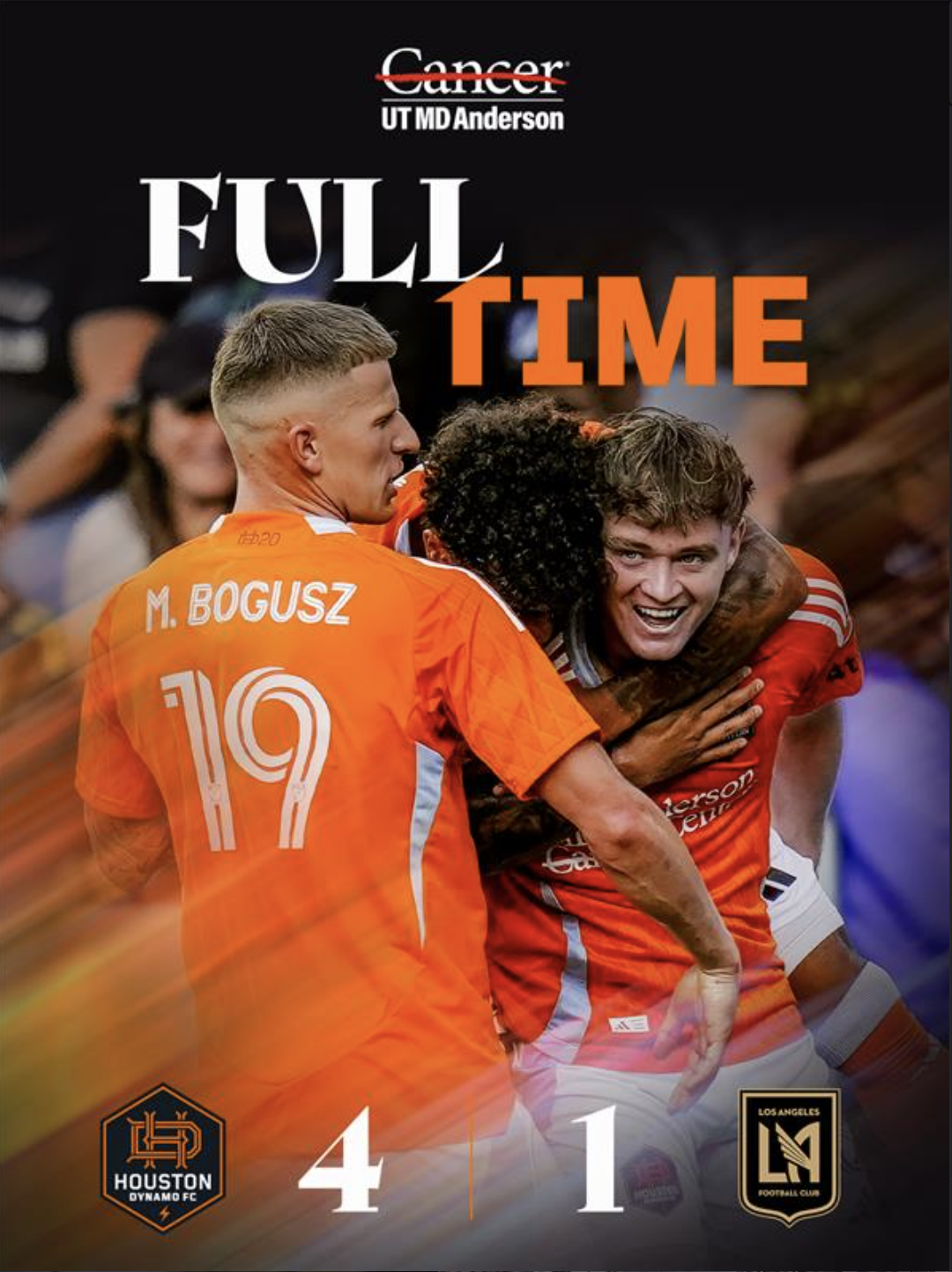 Houston Dynamo Flip the Script in Dominant 4-1 Victory Over LAFC