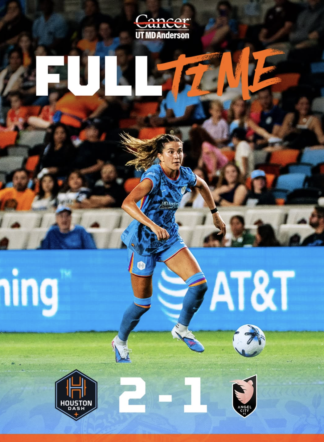 Last-Minute Magic: Houston Dash Stun Angel City FC in Dramatic 2–1 Victory