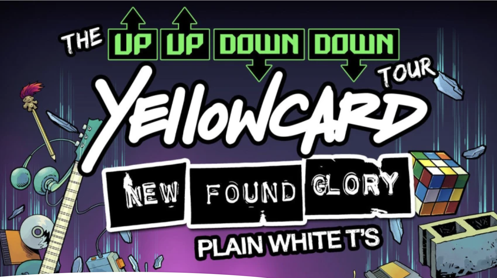 Yellowcard with Plain White T's and New Found Glory