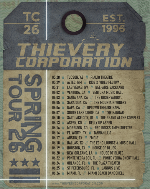 Thievery Corporation at House of Blues Houston