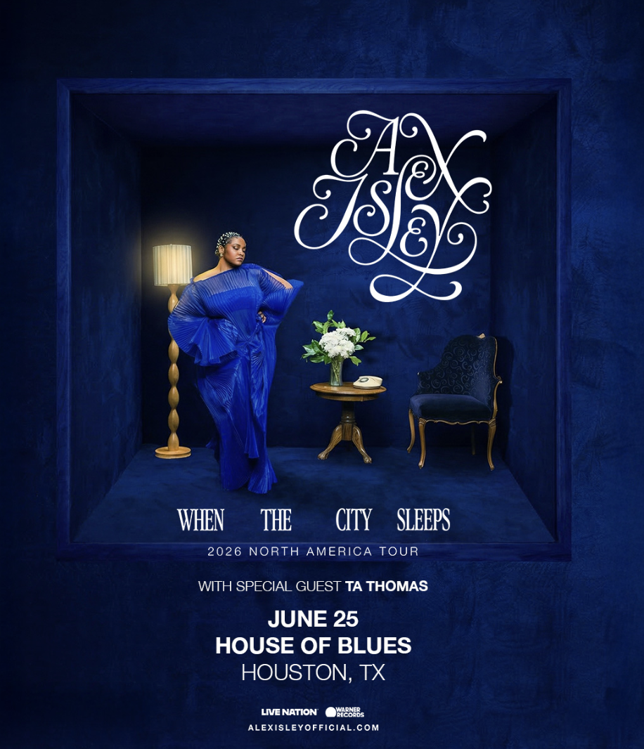 Alex Isley with TA Thomas at House of Blues Houston