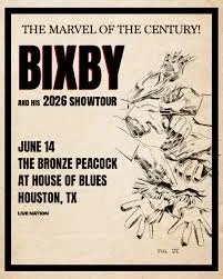 Bixby at House of Blues Bronze Peacock
