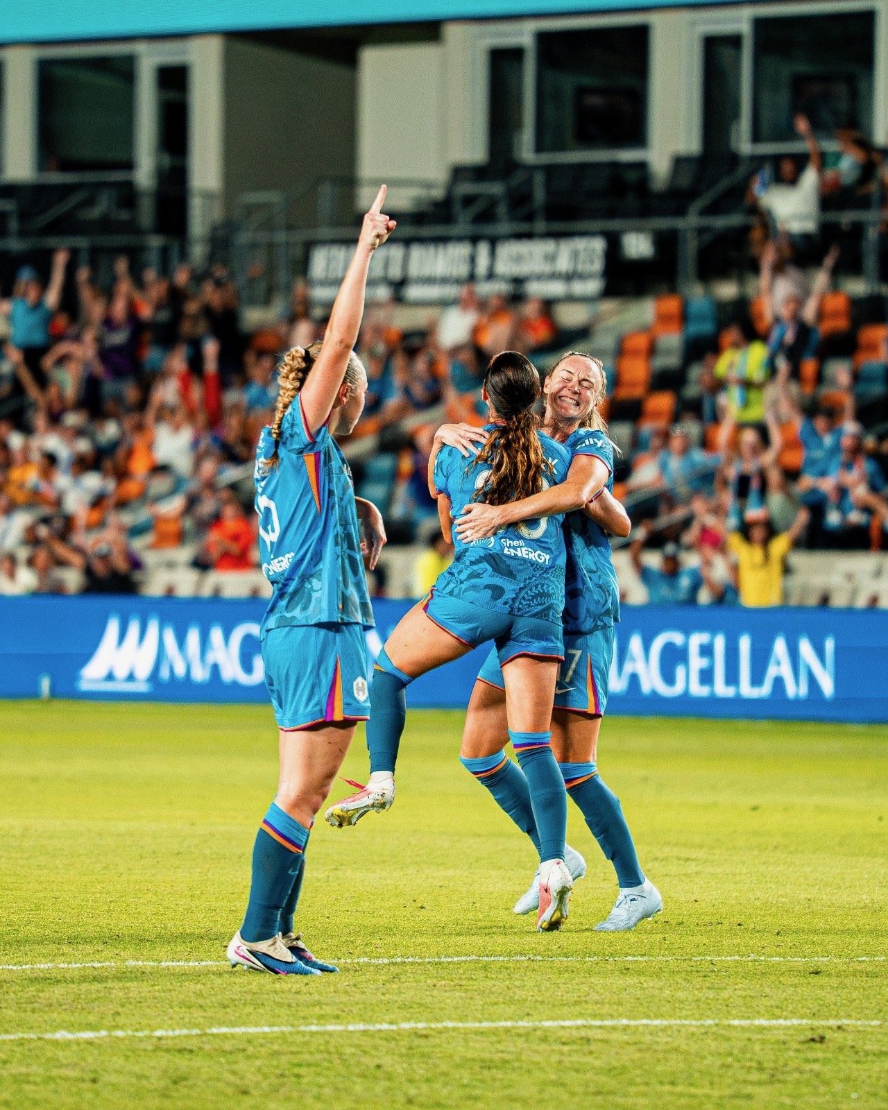 Houston Dash Leave It Late to Edge Bay FC 1-0 at Shell Energy Stadium