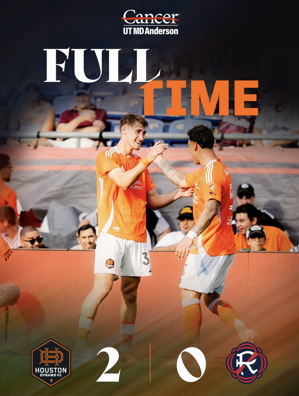 Houston Dynamo Stay Hot with 2-0 Road Win Over New England Revolution