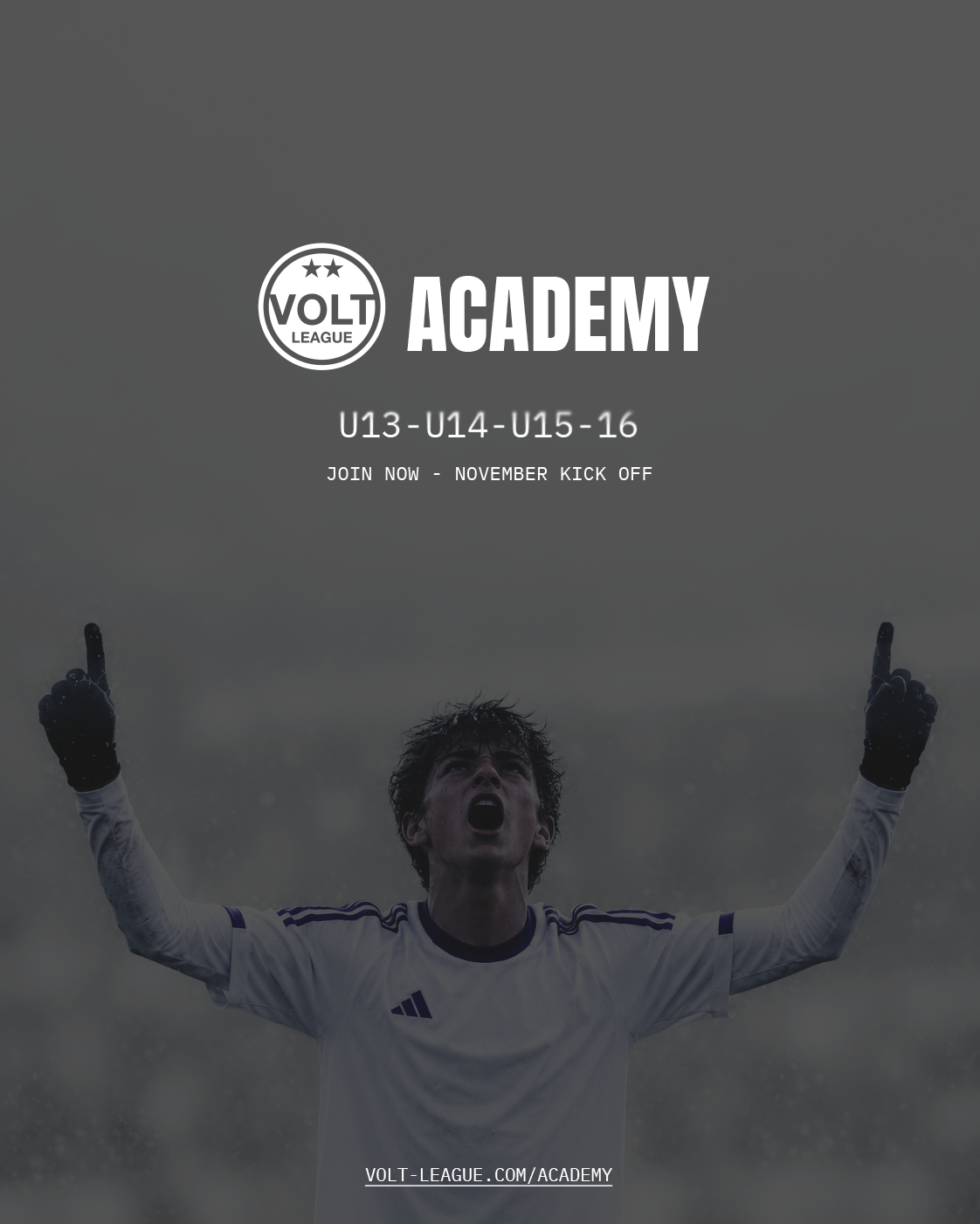Volt League Is Going Younger: New Academy League Set to Kick Off This November