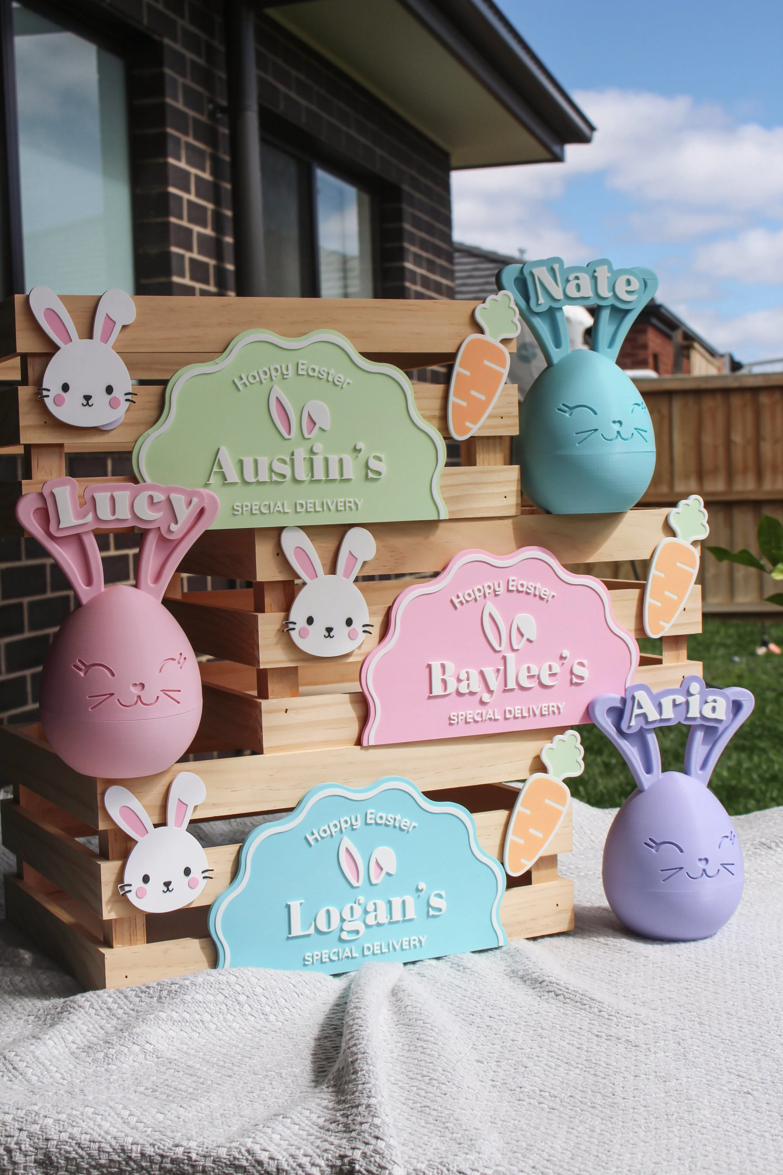 Easter Crate Tag
