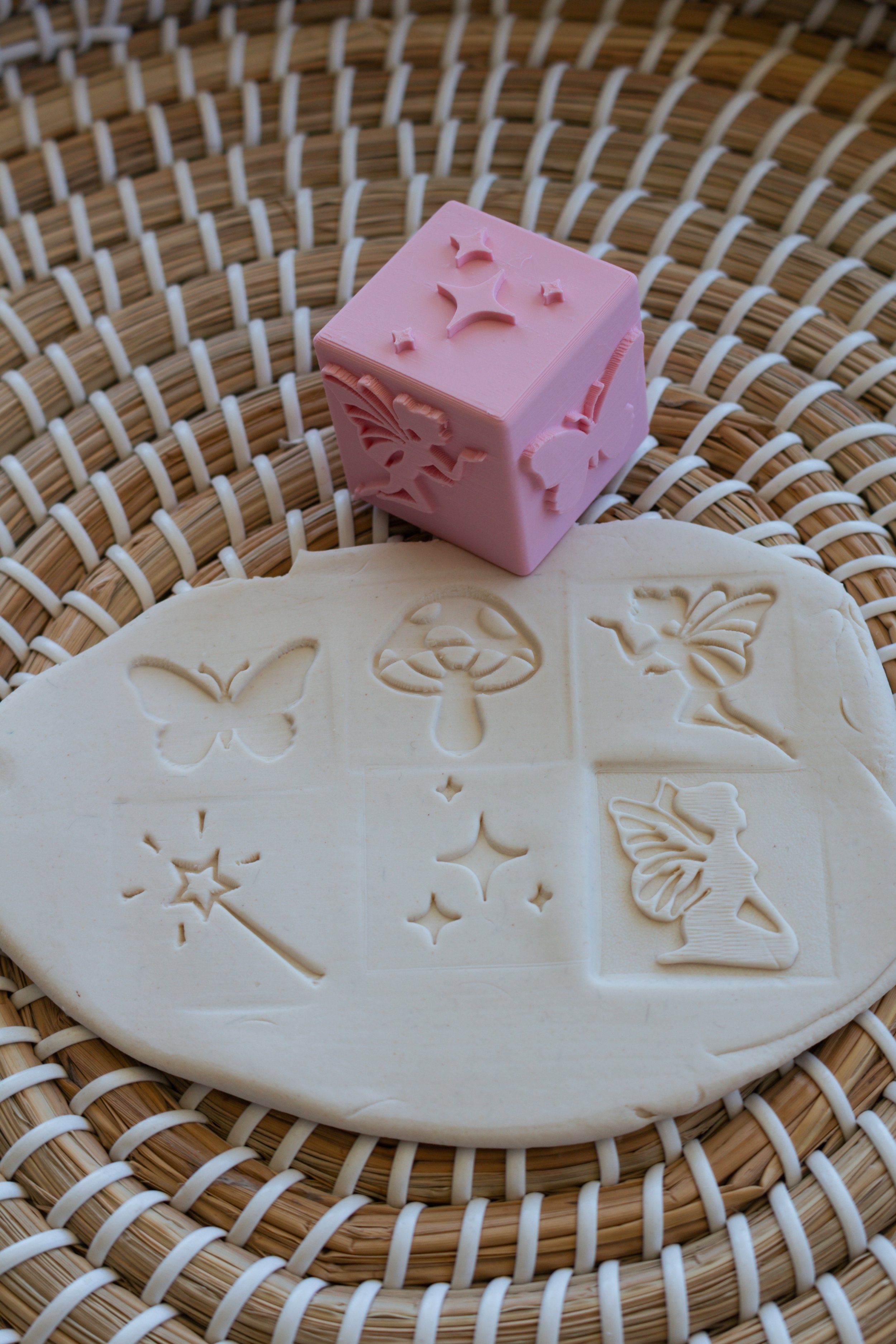 Playdoh Cube Stamp - Fairyland