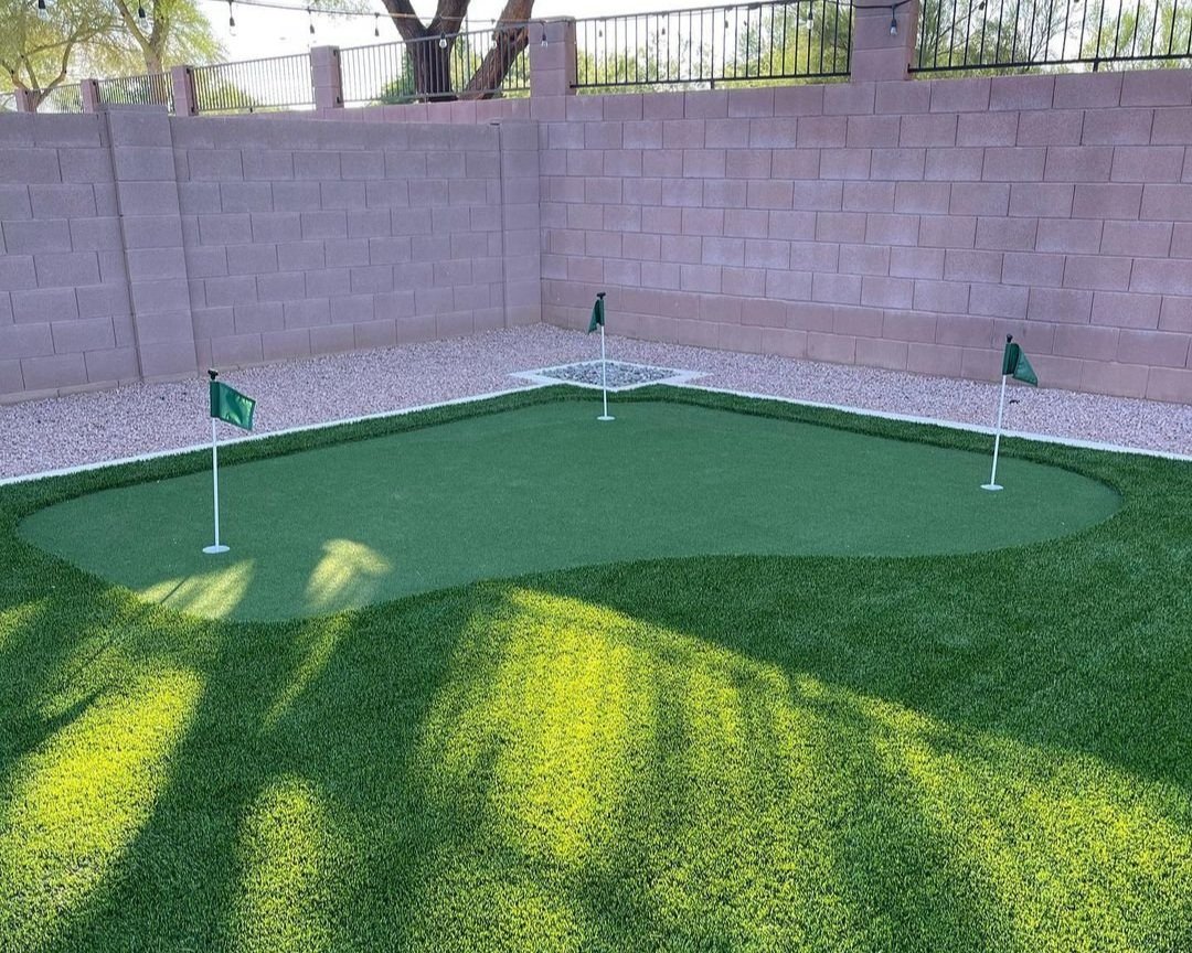 Artificial Grass Turf installation and more near Phoenix, Glendale, Buckeye, Arizona by Green Garden Lawn Services.