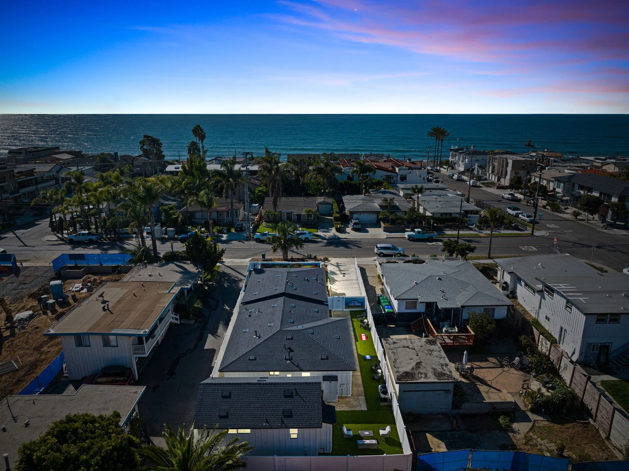 Carlsbad Vacation Rental one block from Carlsbad Village restaurants