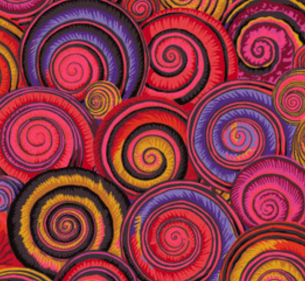 Spiral Shells Red