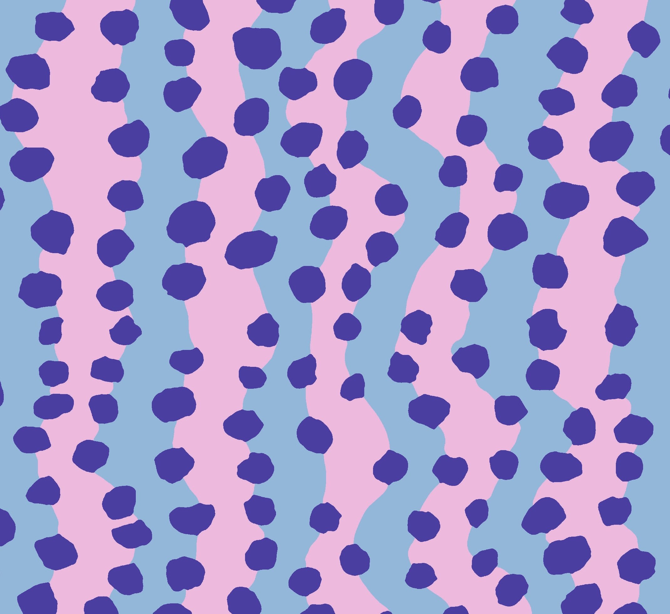 Bubble Stripe Purple