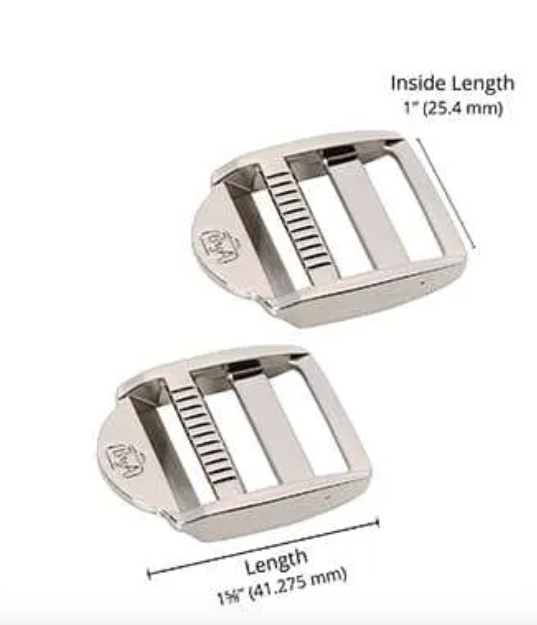 1" Strap Adjustable Nickel