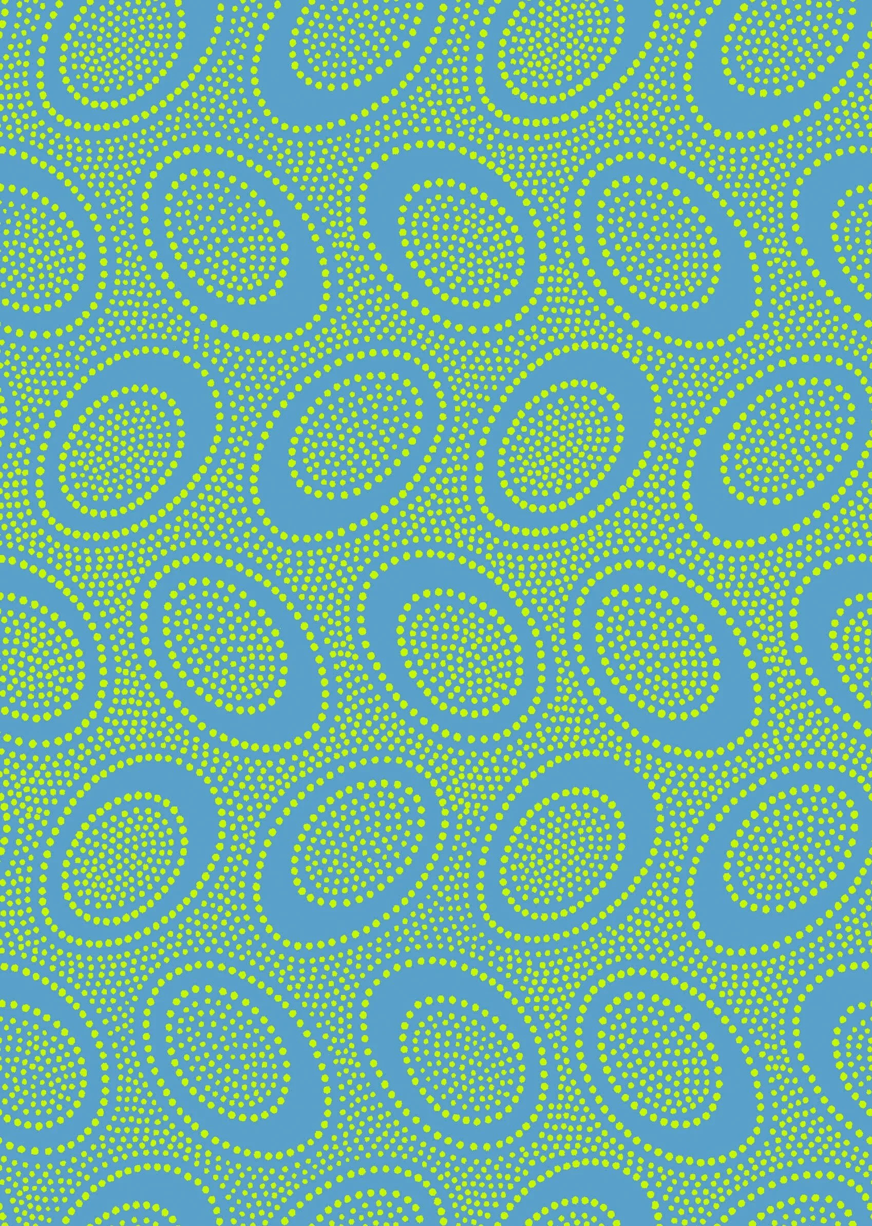 Aboriginal Dot Ocean