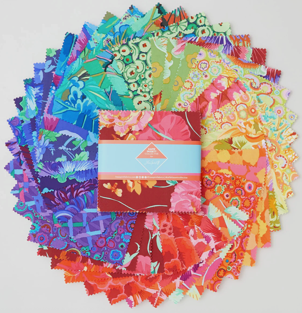 Charm Squares Pack Spectrum by Kaffe Fassett