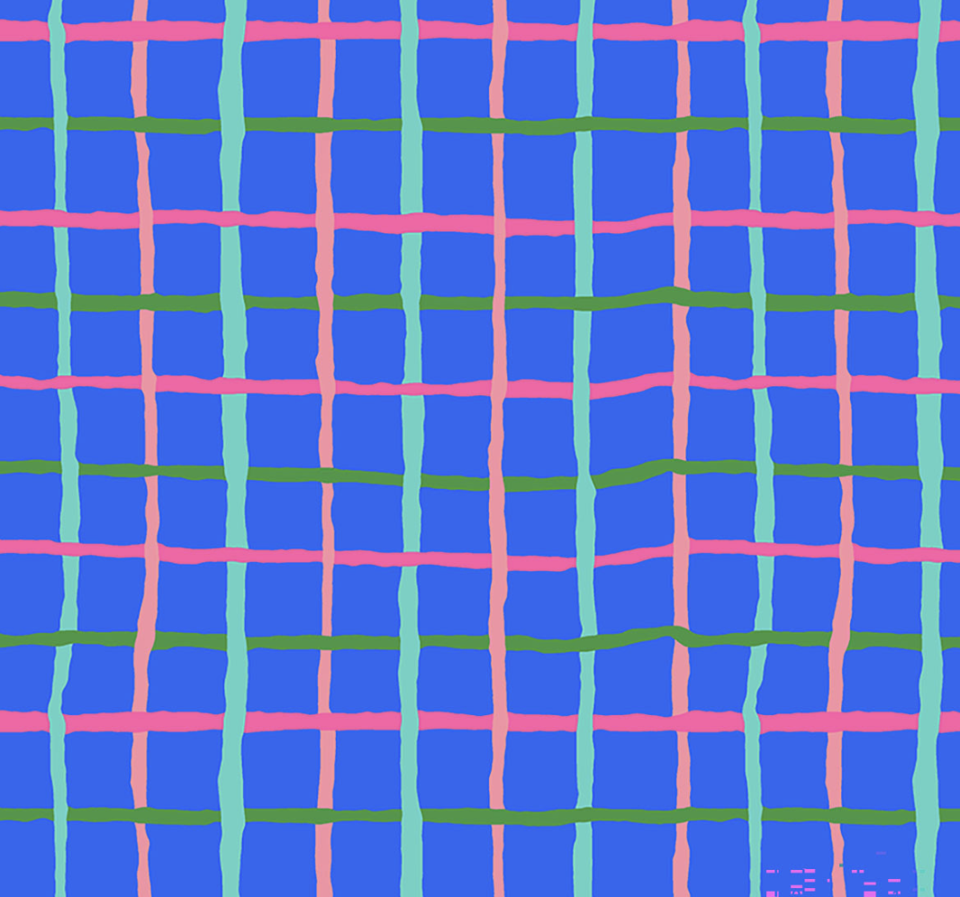 GRID BLUE Kaffe Fassett Collective
