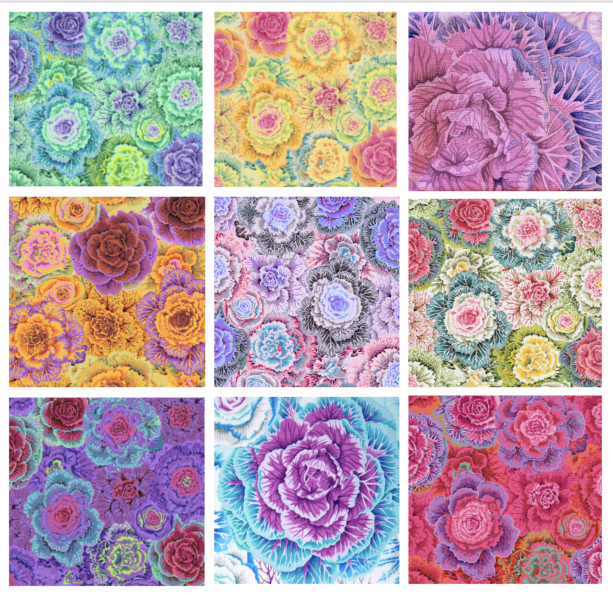 BRASSICA FABRIC PACK Kaffe Fassett Collective