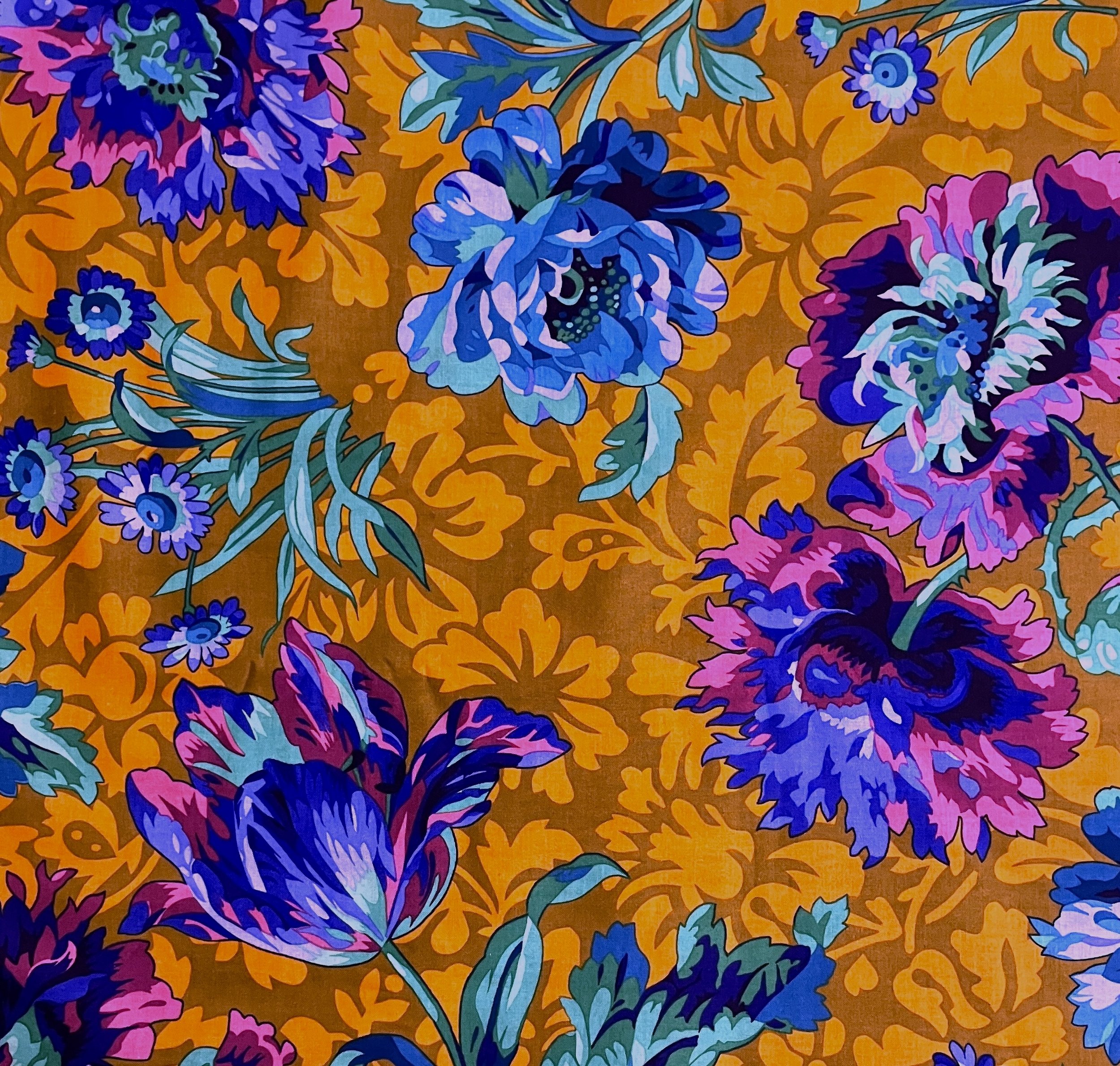 Baroque Floral Blue