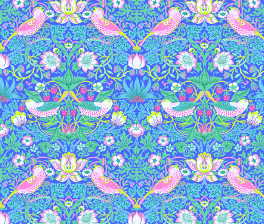 Strawberry Thief Blue