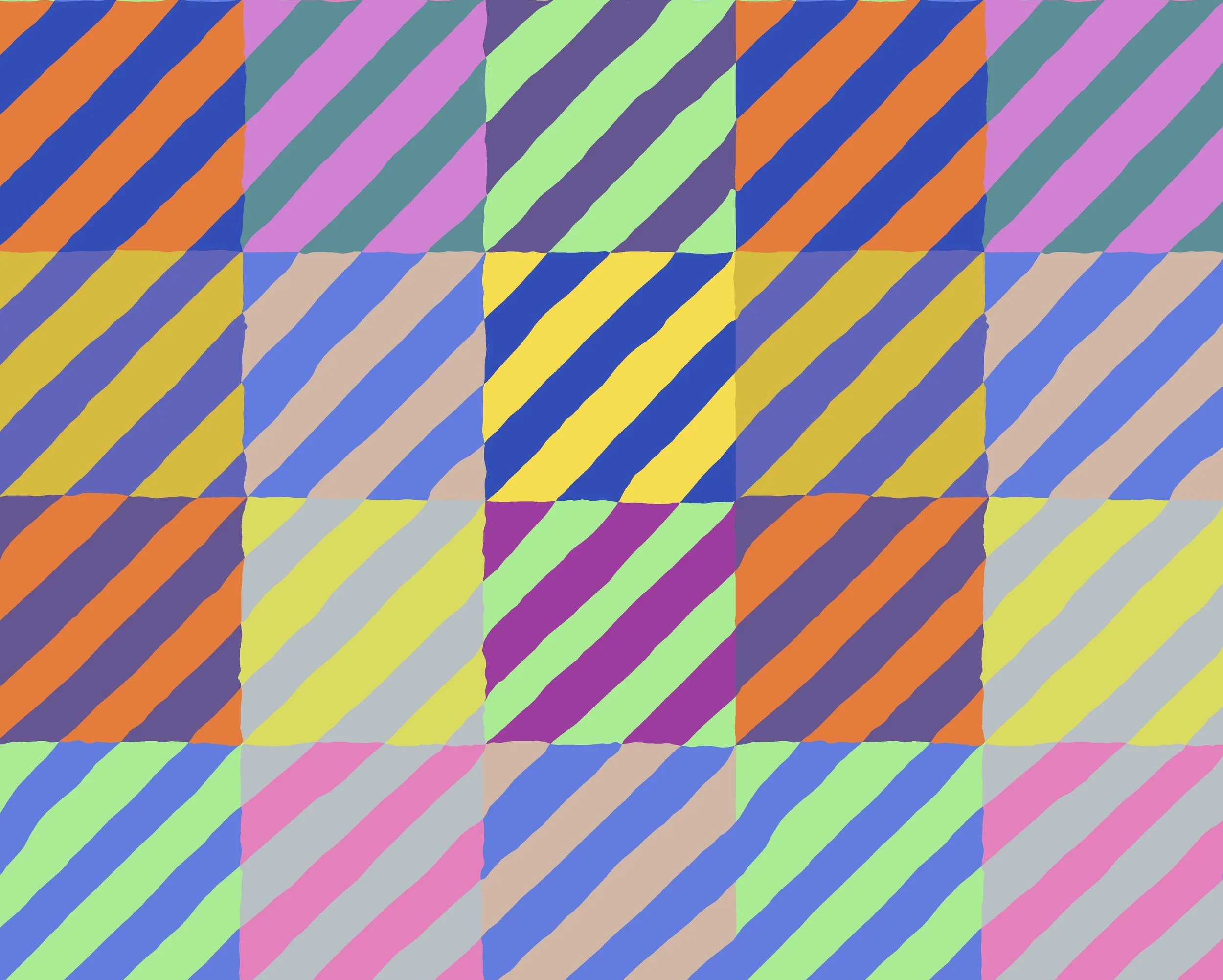 REGIMENTAL TIES MULTI Kaffe Fassett Collective