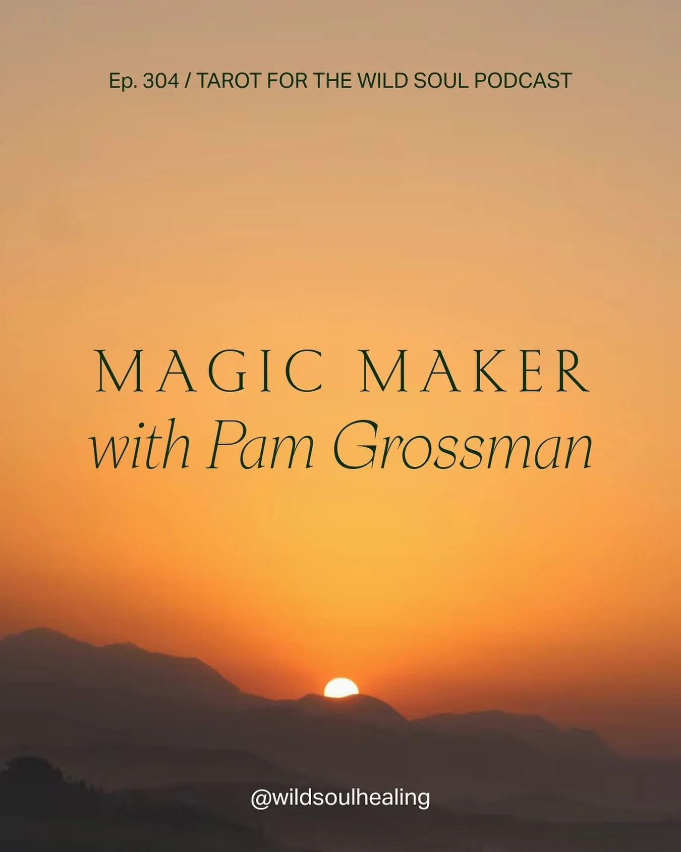 Legend alert! Today we have the luminous and divine Pam Grossman aka @phantasmaphile on the TFTWS podcast to speak about her brand-new book, Magic Maker (available for purchase wherever books are sold!)! 

Pam is a dream and a joy, and it was such a 
