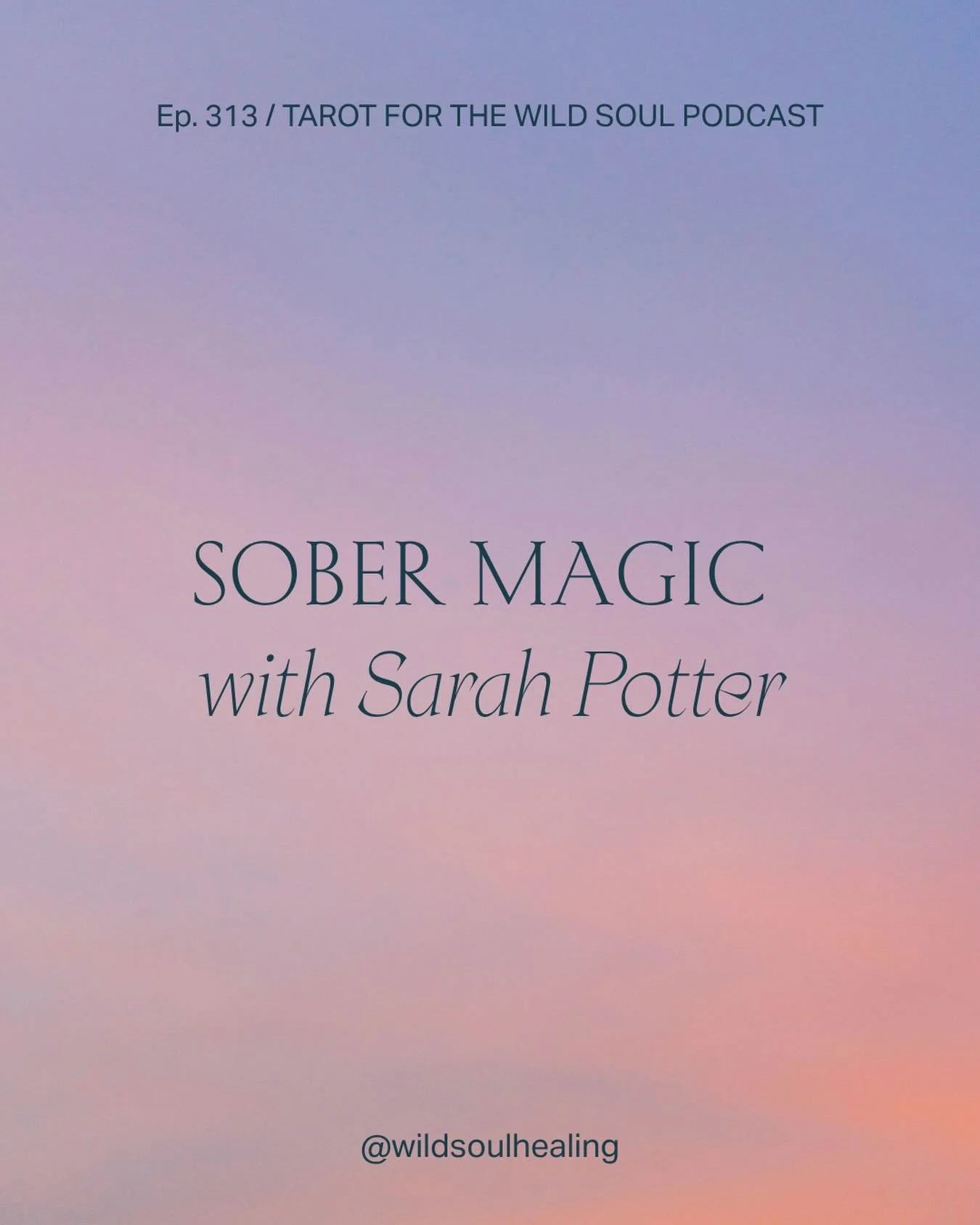 We have the incredible, magical @iamsarahpotter on the TFTWS Pod today to speak about her brand new book &mdash; Sober Magic, which is incredible! &mdash; her Tarot practice, and all manner of mystical things. 

Today on TFTWS, Sarah and I discuss: 
