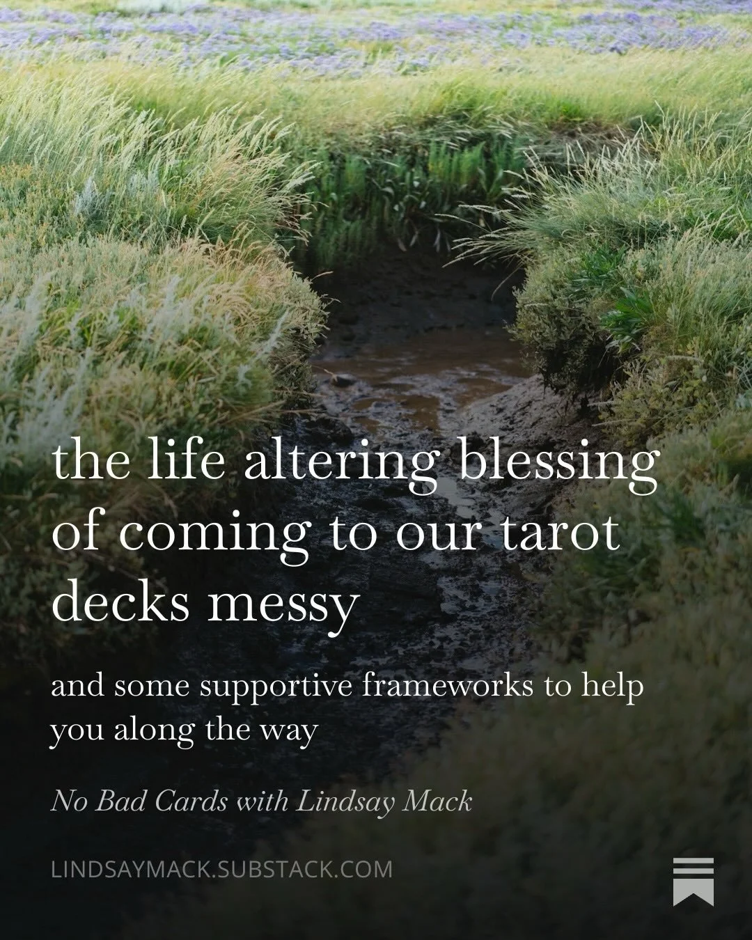 You are allowed to be messy when you come to your Tarot deck. All about this and more on my newest No Bad Cards post 🌸 

https://open.substack.com/pub/lindsaymack/p/the-life-altering-blessing-of-coming?r=1mlhg6&amp;utm_medium=ios