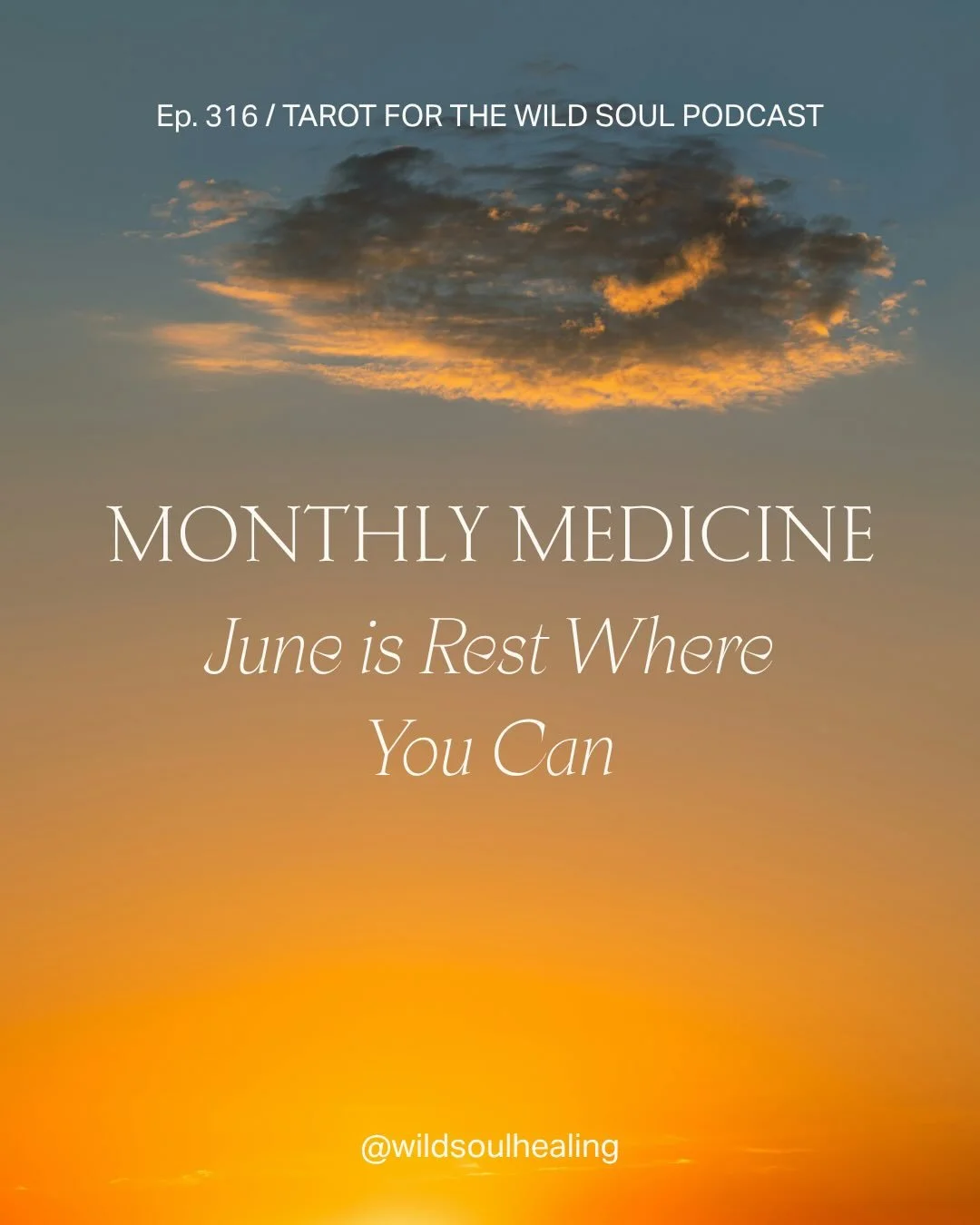 JUNE 🐚🌹🌳☀️ I have a fresh Monthly Medicine on TFTWS pod, as well as a lil Tarot spread for the month ahead on No Bad Cards. Love you so much.