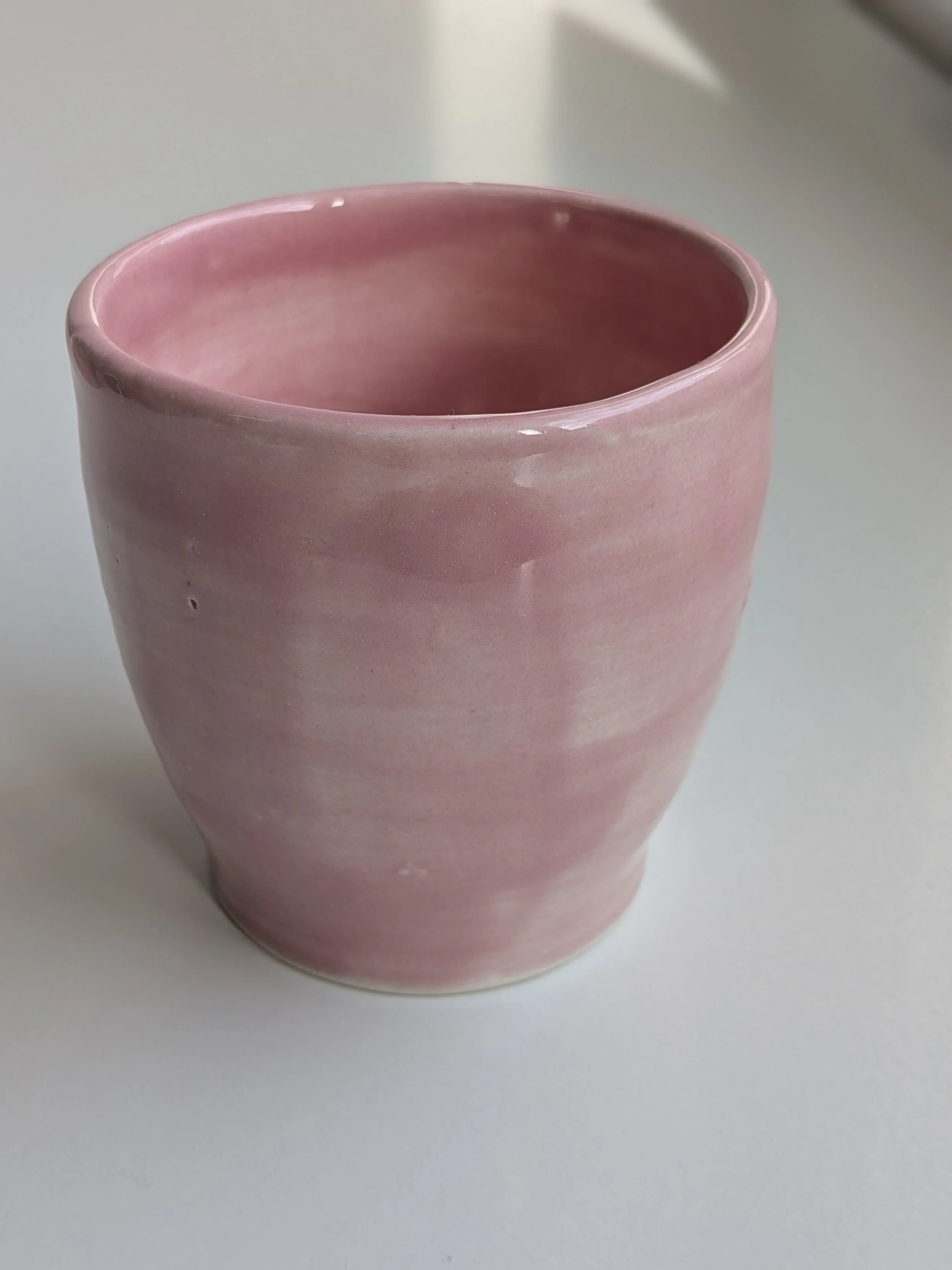 Ceramic cup in pink (275ml)