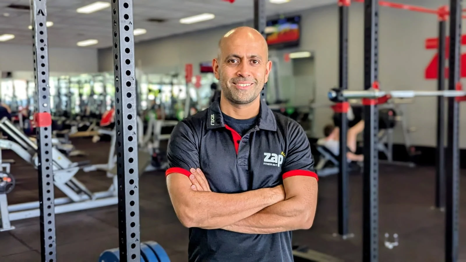coach shani mirza at the gym