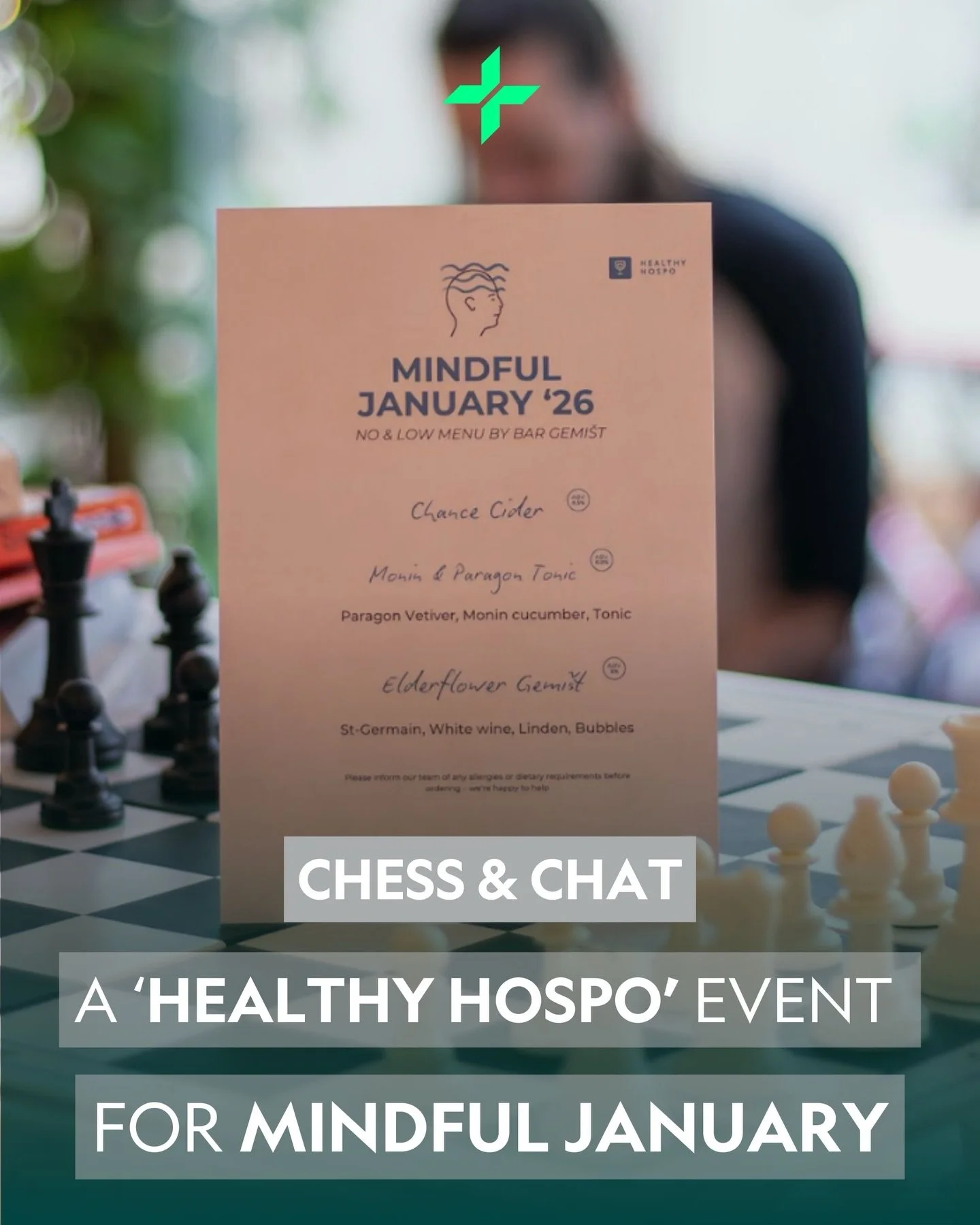 Throwback to one of the last events we went to! ♟️

&lsquo;Chess &amp; Chat&rsquo; organised by Healthy Hospo at Bar Gemi&scaron;t on Holloway Road, London. A little reunion of hospitality people sharing a quiet moment around chess boards and real co