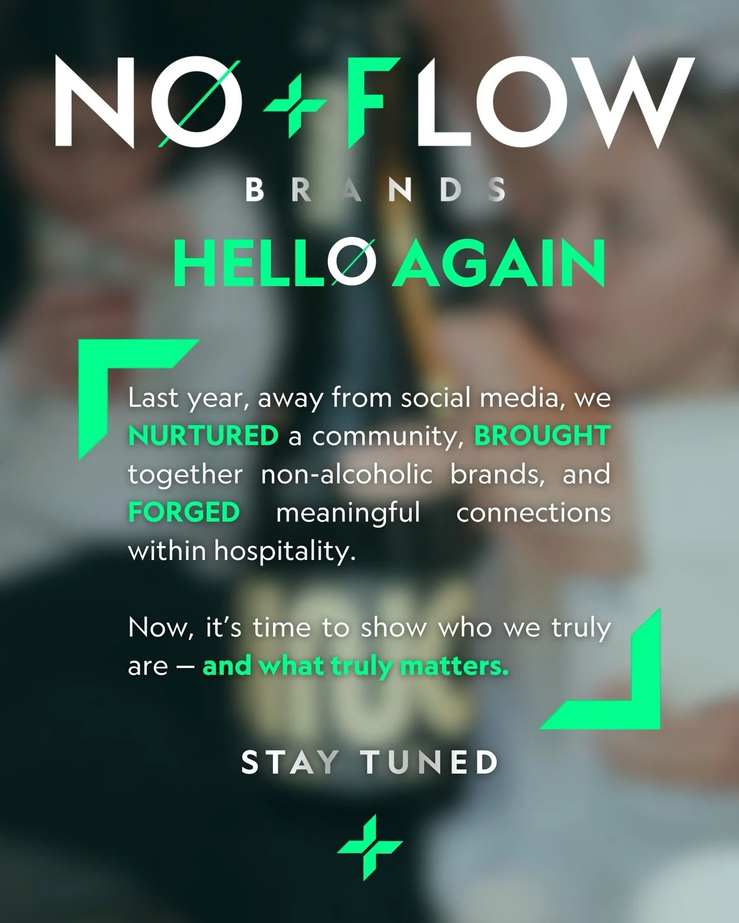 ➰Welcome to the No + Flow community.
After a year of meeting you, connecting with you, and building meaningful relationships between brands and hospitality stars, we&rsquo;re ready to bring you all together in one place: The No + Flow community on In