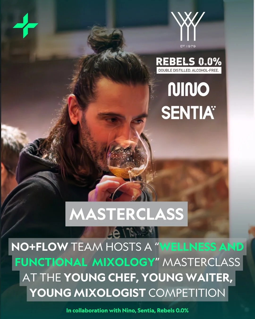 Livestream Masterclass for the Young Chef, Young Waiter, Young Mixologist competition ! 🚀

On Tuesday March 17th, the No+Flow team will have the honour of hosting a &ldquo;Wellness &amp; Functional mixology&rdquo; masterclass to the YCYWYM competito