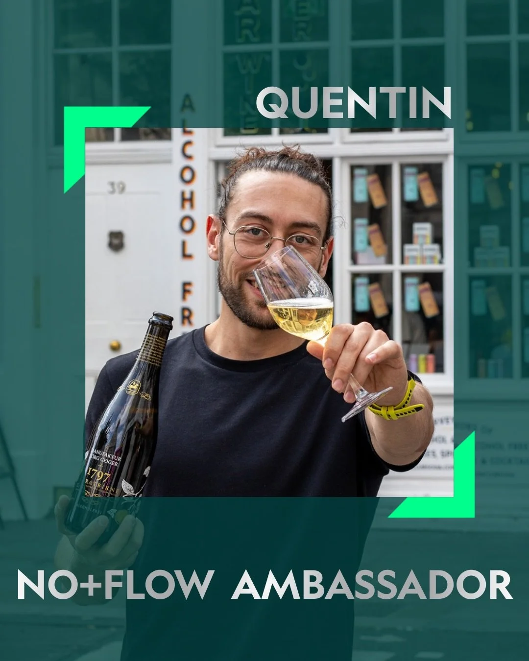 Meet Quentin &ndash; No+Flow Ambassador 💚

No+Flow wouldn&rsquo;t be what it is today without the amazing team putting in the real work behind the scenes.
Founder of QfConsultingLTD, a company delivering expertise, training, and creative direction, 