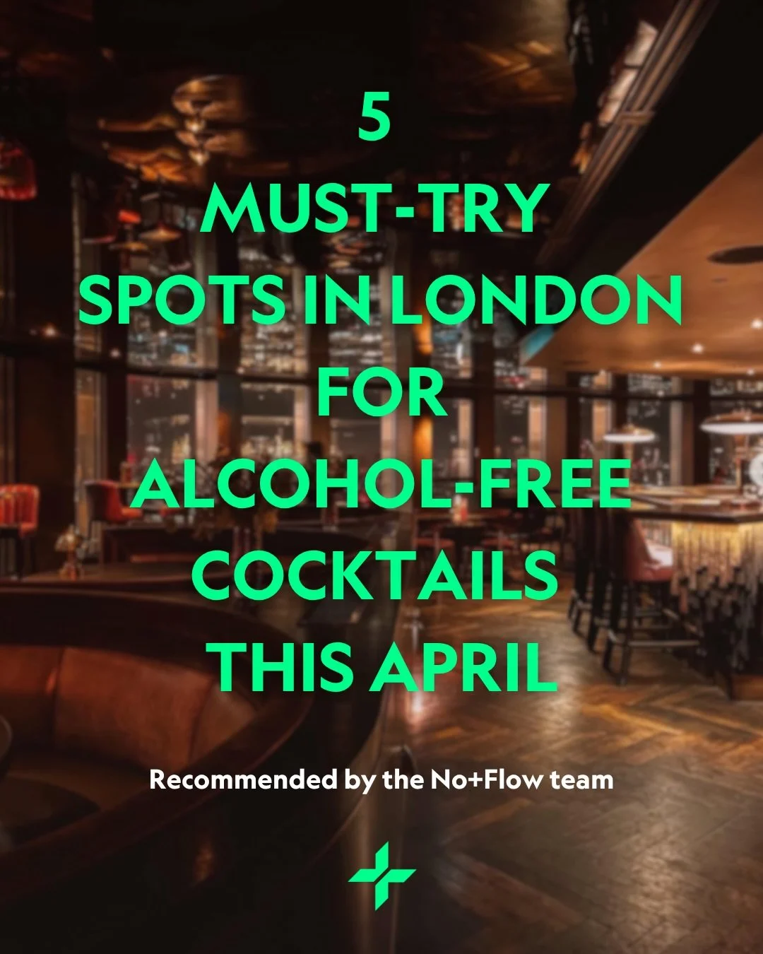 Not sure where to grab a delicious Alcohol-Free cocktail this April? 📍

No stress, we&rsquo;ve rounded up our must-try spots in Central London. 🇬🇧
From rooftop views to party cocktail bars and cute little restaurants, there&rsquo;s something for e