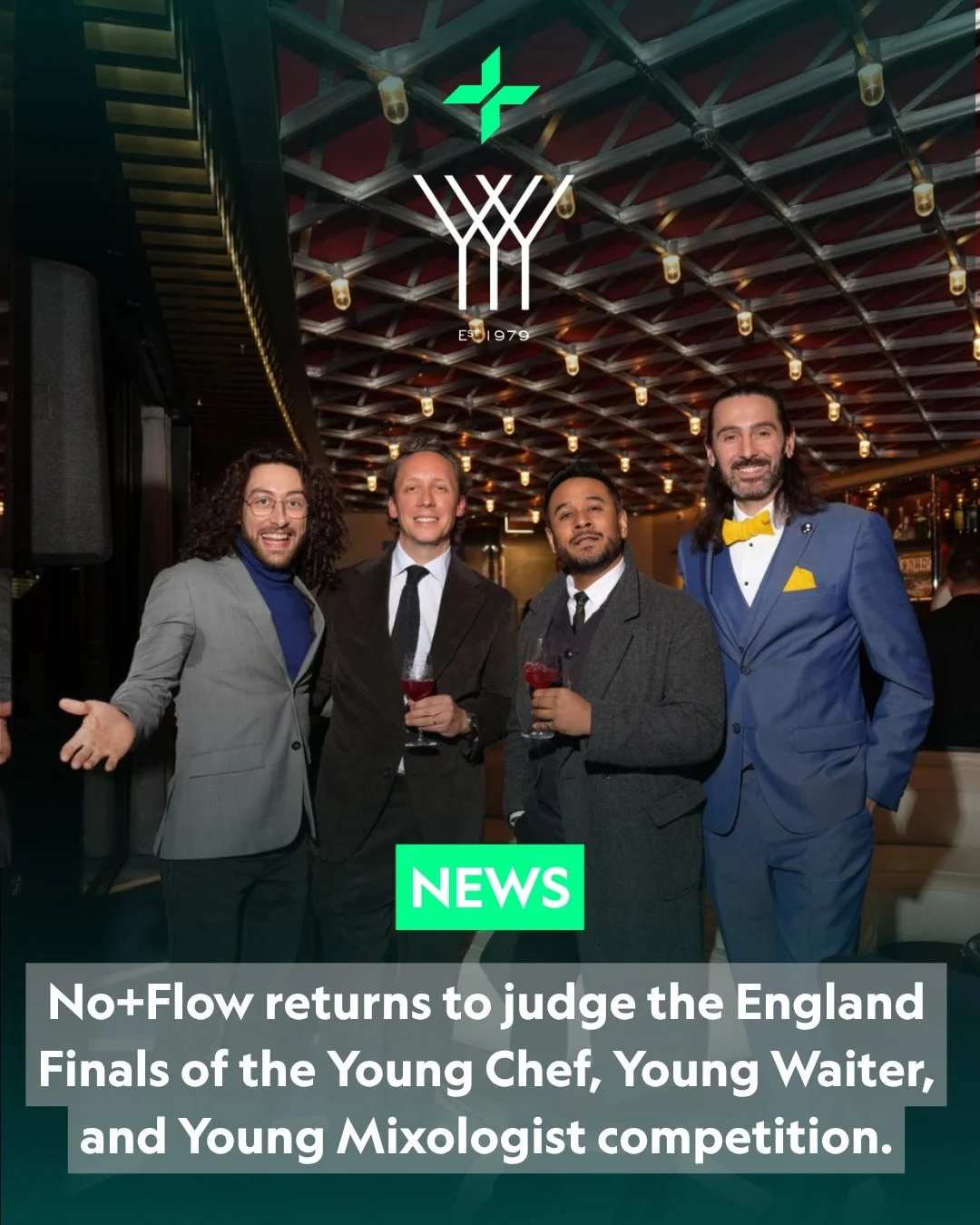 The 2026-27 campaign of @worldycyw is kicking off this week in London and we are proud to be part of it again! 

This time, we are judging young talents competing for a chance to represent England in the World Finals next year. 🍸🏆

It is so great t