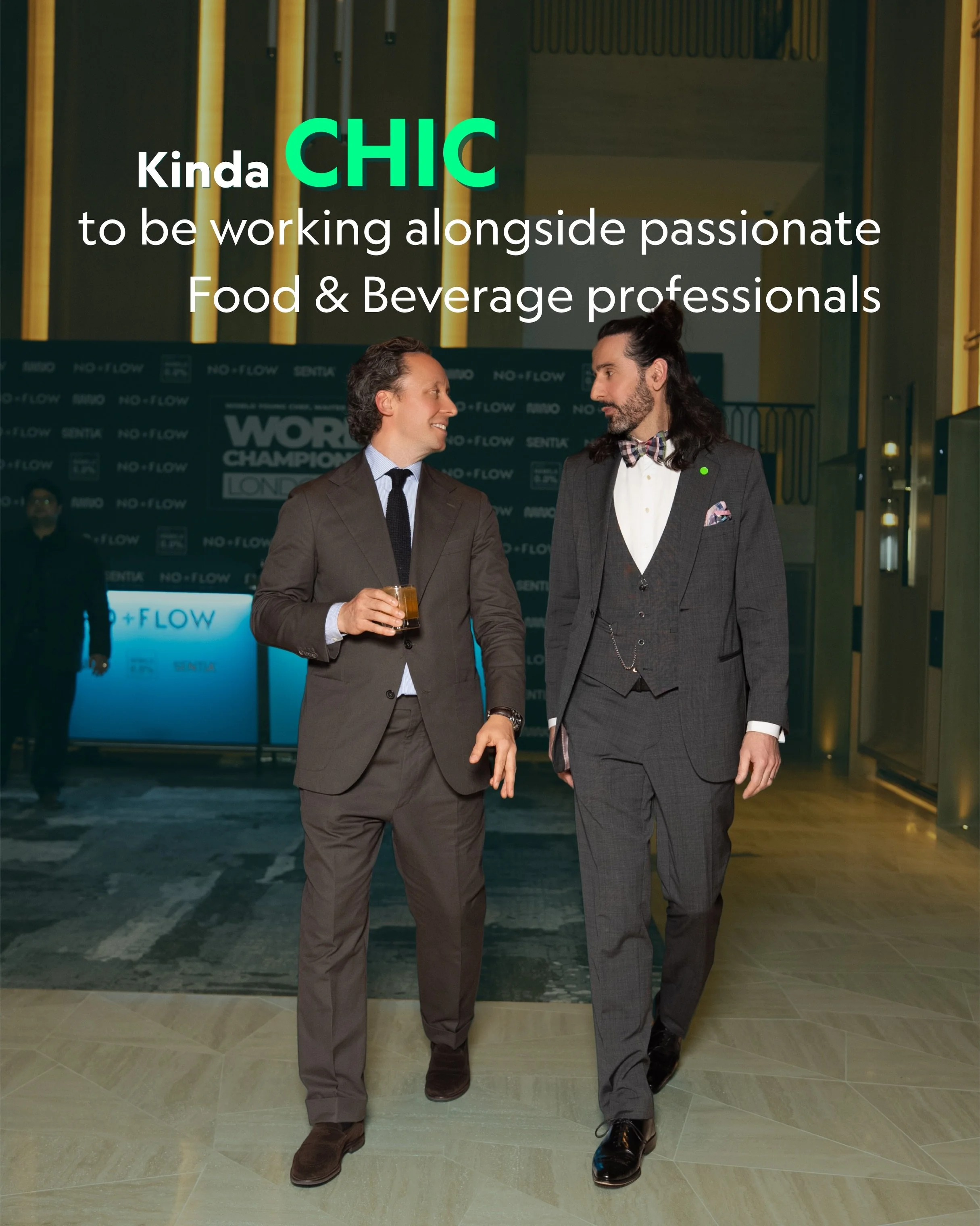 Hospitality is kinda Chic&hellip; 🥂 
Being a mindful drinker is kinda Chic&hellip;
Healthy socialising is kinda Chic&hellip;!

How chic are you? 😉

#cocktail #alcoholfree #mindfuldrinking #lowabv #mixology