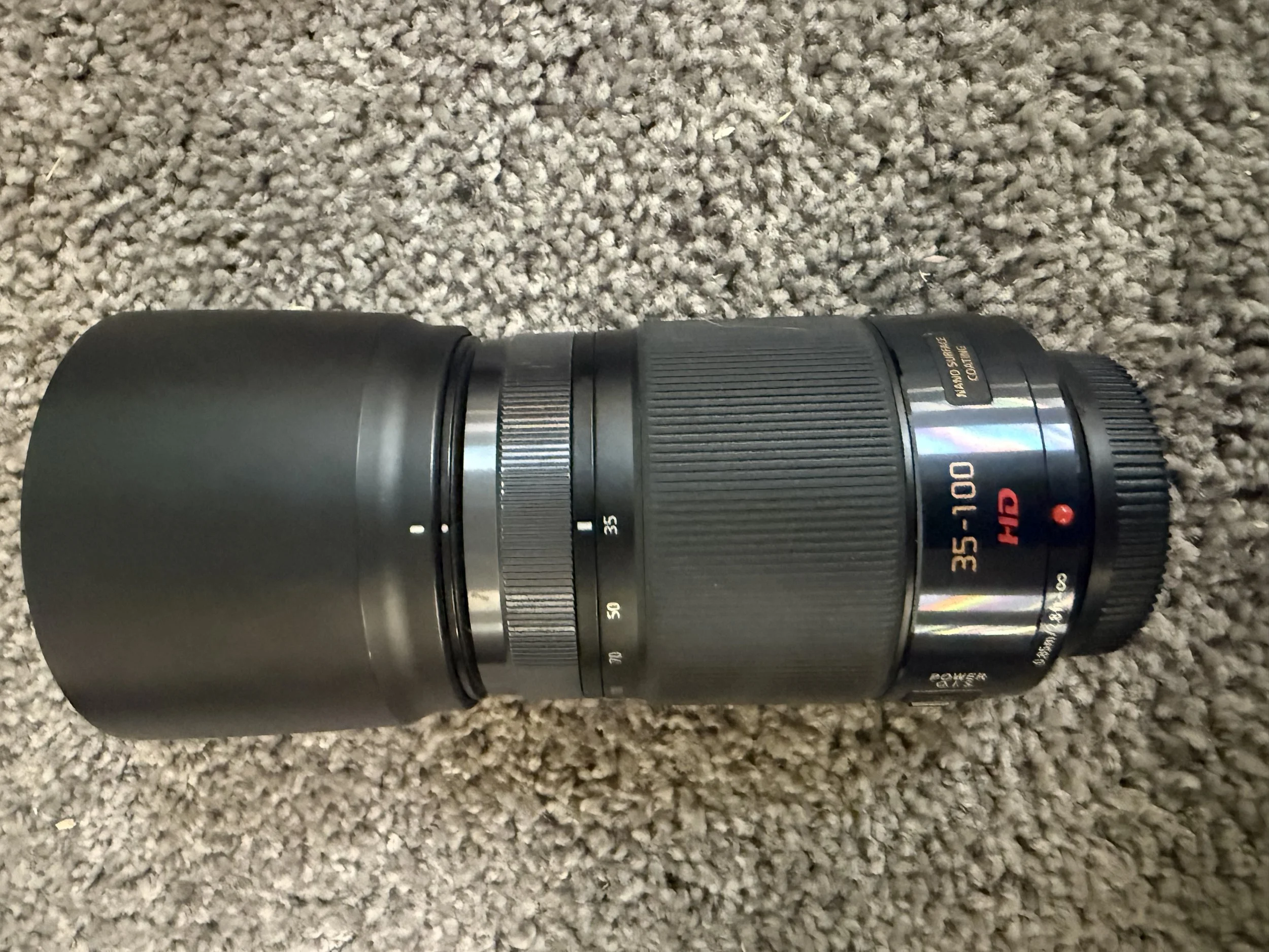Panasonic Lumix Micro Four-Thirds Lens (35-100mm) HD (Per Day)