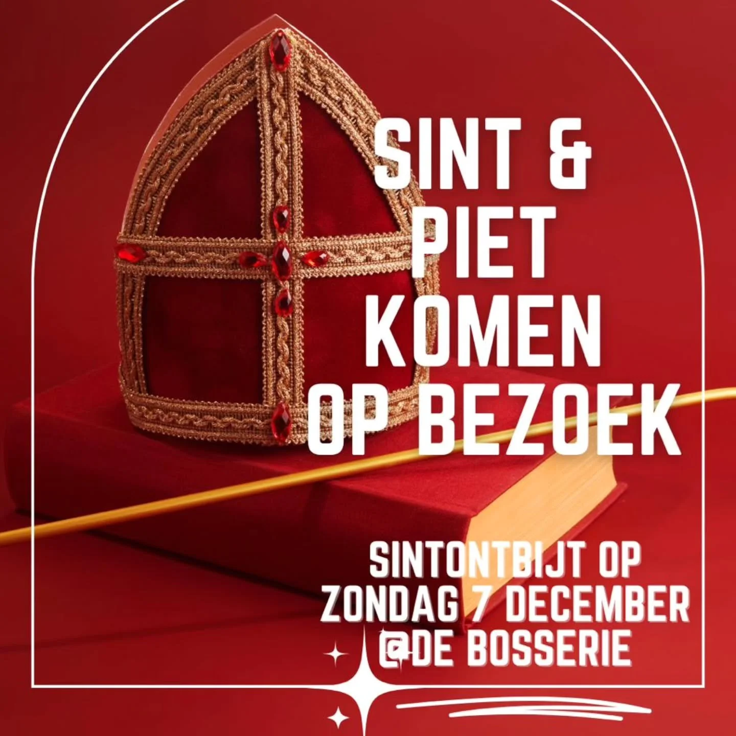 Sintontbijt op zondag 7 december. 
Nog geen plannen en zin om lekker gezellig te ontbijten terwijl de kinderen kunnen spelen en rondlopen.reserveer dan zeker tijdig. 
Plaatsen zijn beperkt.